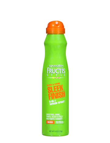 Garnier Fructis Sleek & Shine Sleek Finish 5-IN-1 Serum Spray for Smoothing & Shine for Hair